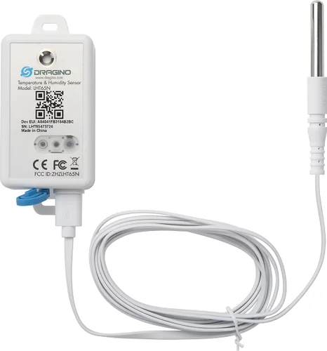 Dragino LHT65N LoRaWAN temperature and humidity sensor with external probe
