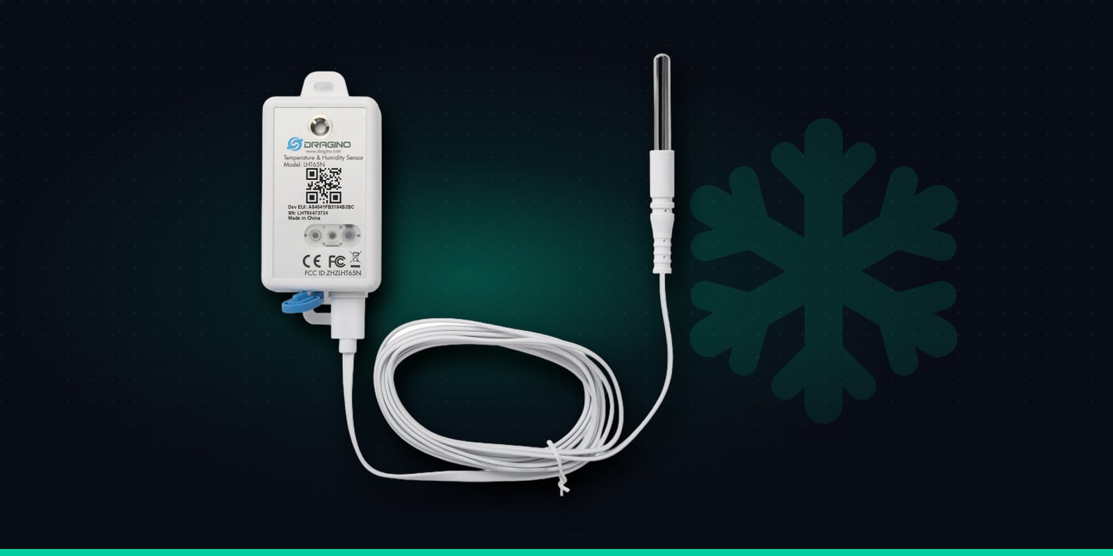 Fridge & Freezer Temperature Monitoring with the LHT65N