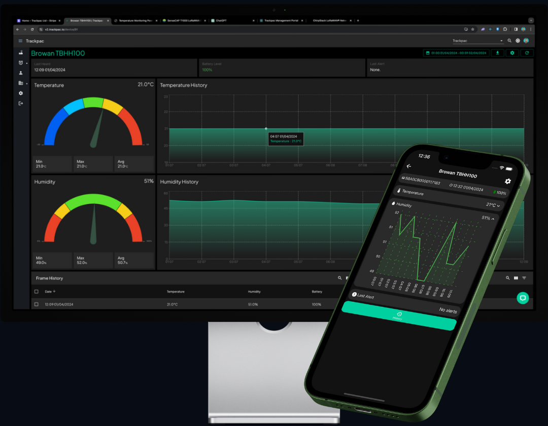 Real-Time Temperature Monitoring System